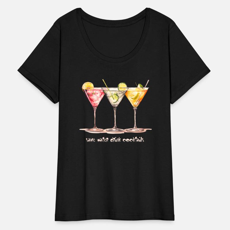 Funny Saying Save Water Drink Cocktails