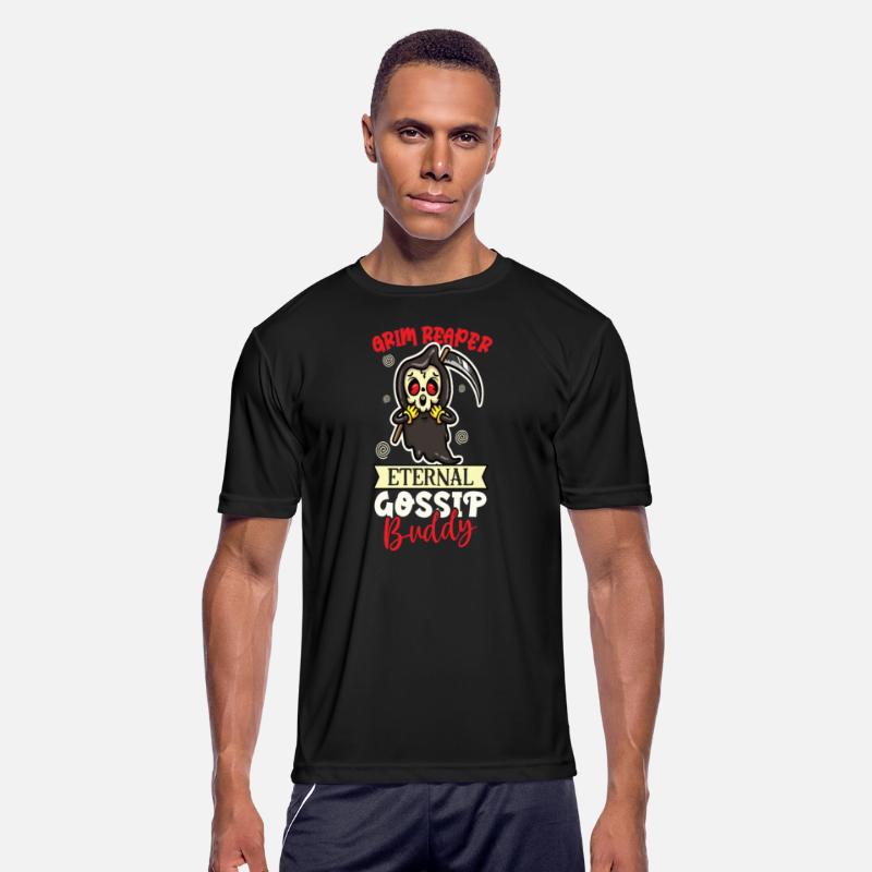Funny Spooky Grim Reaper Death Dead Halloween Grim