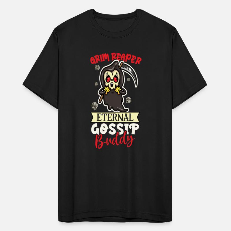 Funny Spooky Grim Reaper Death Dead Halloween Grim