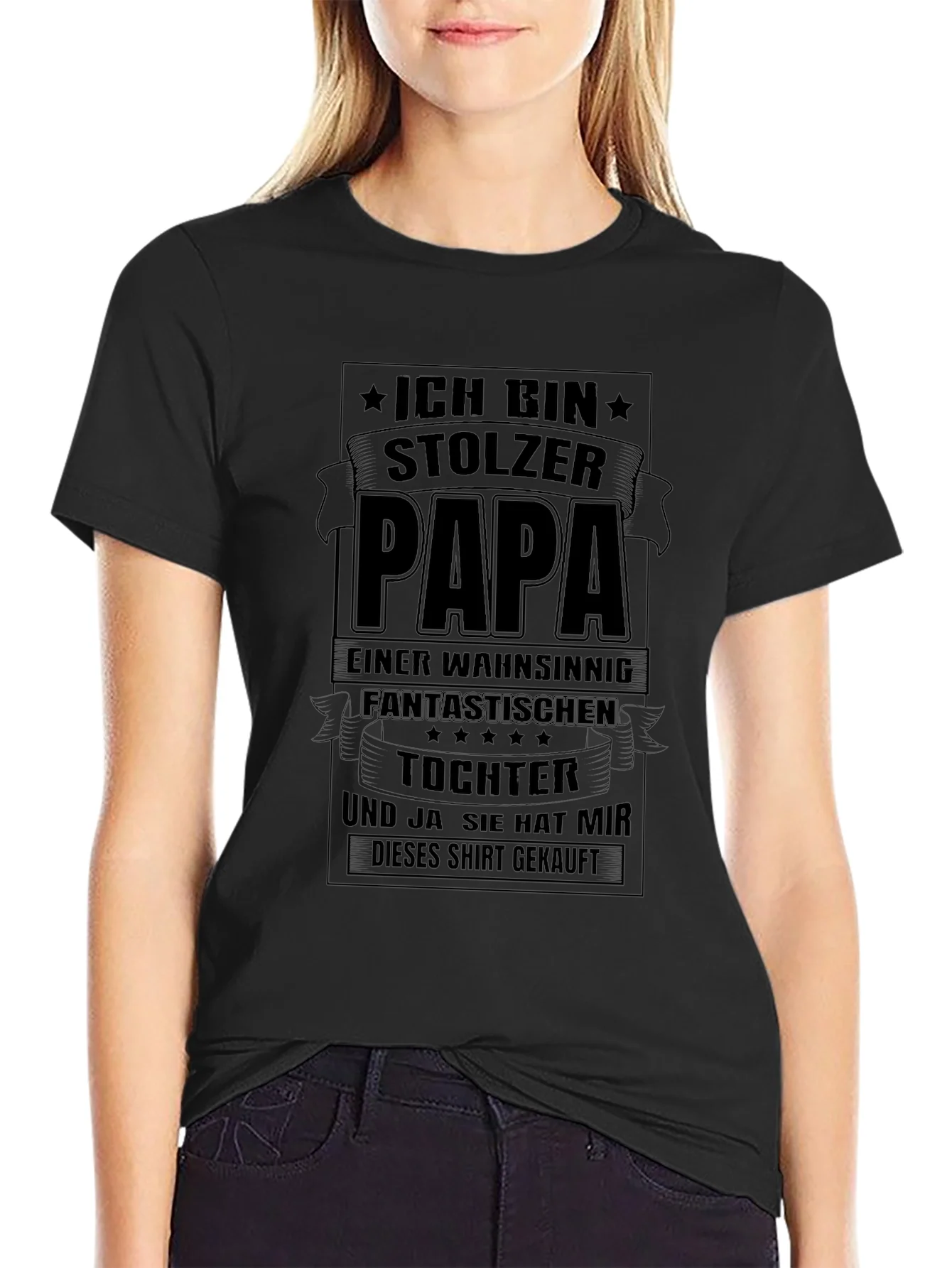Proud Papa Graphic Tee - Fathers Day Gift