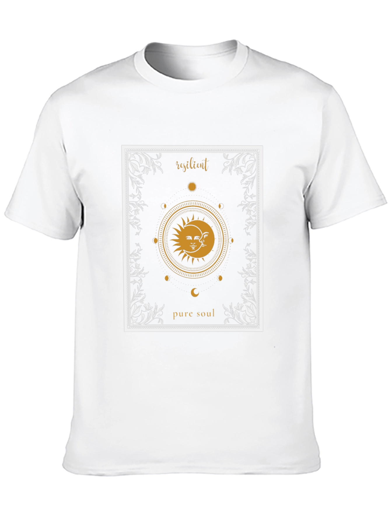 Resilient Pure Soul Graphic Tee - Unisex Black T-Shirt