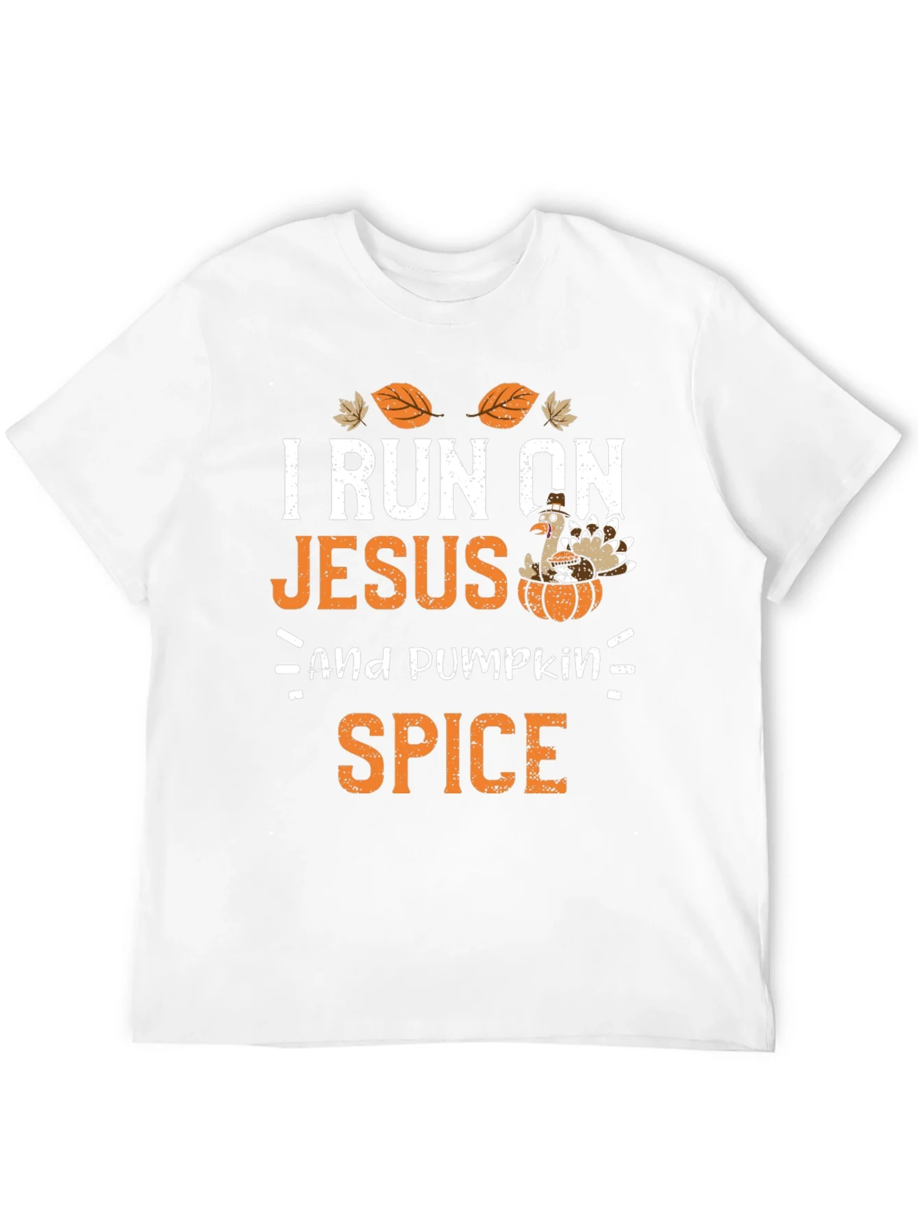I Run on Jesus and Pumpkin Spice T-Shirt
