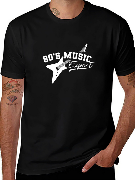 80s Music Expert Graphic Tee