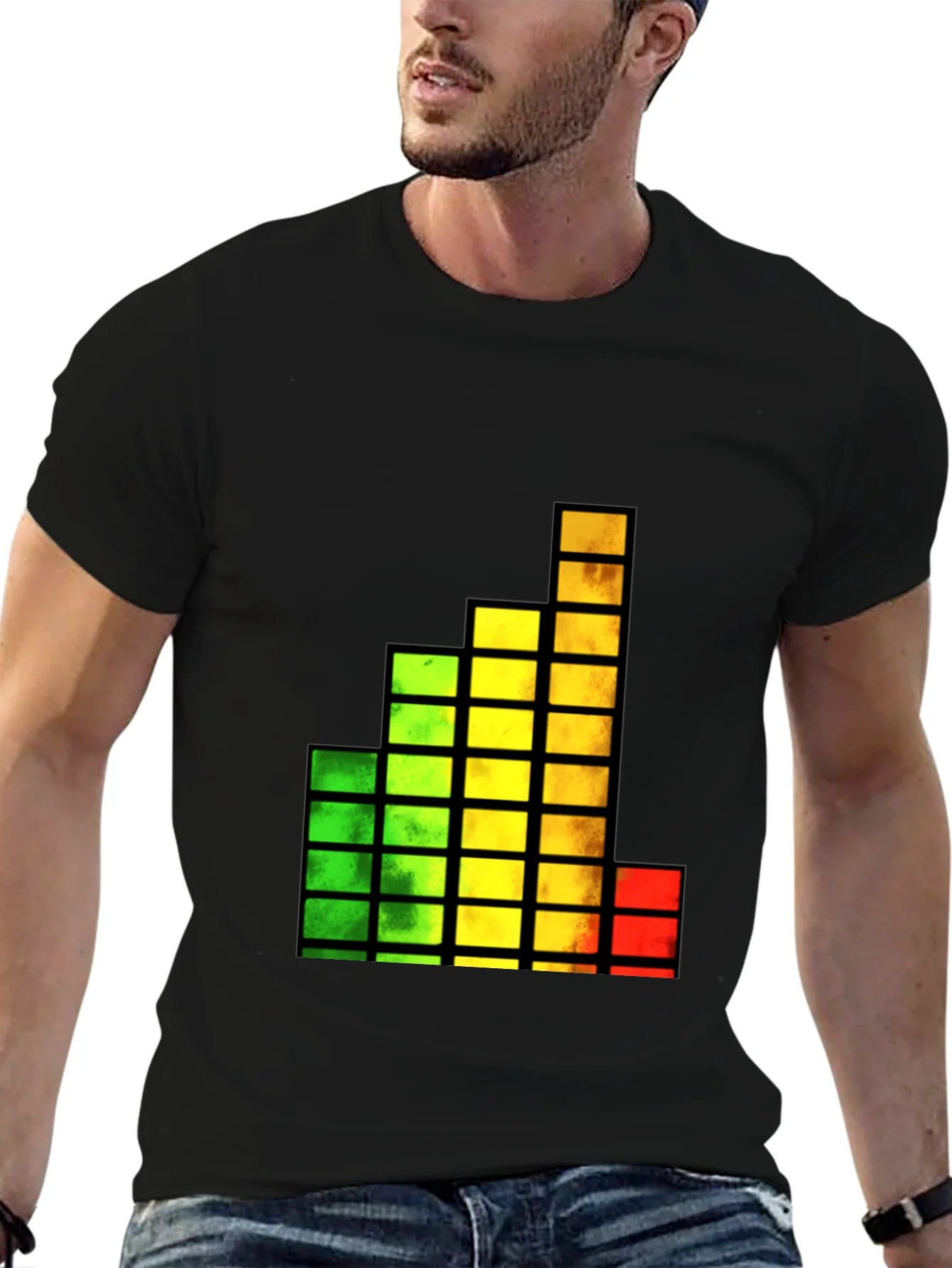 Equalizer Bar Black T-Shirt