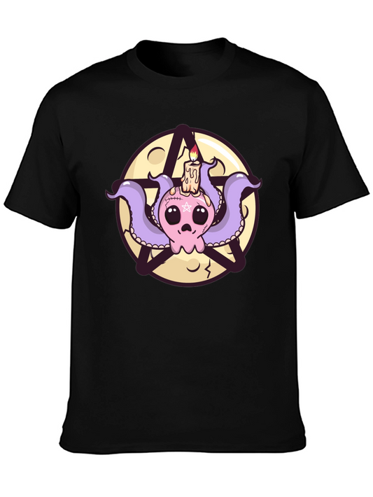 Skull Tentacle Pentagram T-Shirt