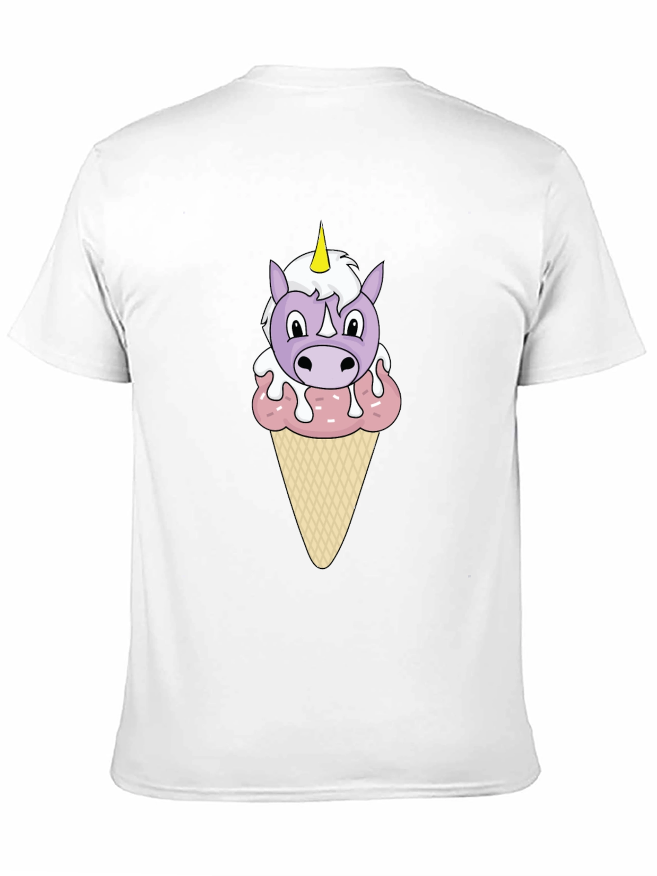Unicorn Ice Cream Graphic T-Shirt
