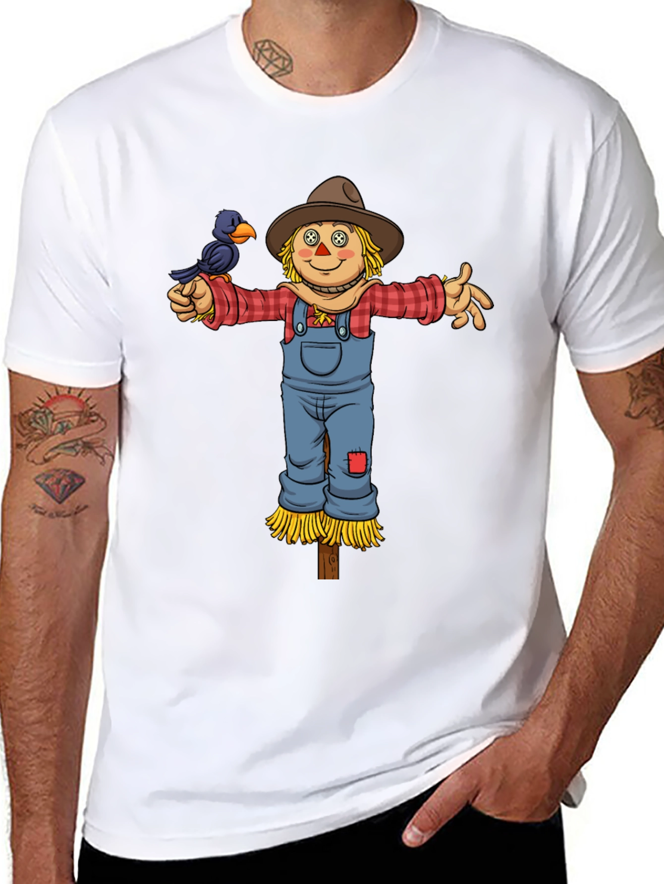 Scarecrow T-Shirt - Fun Graphic Tee