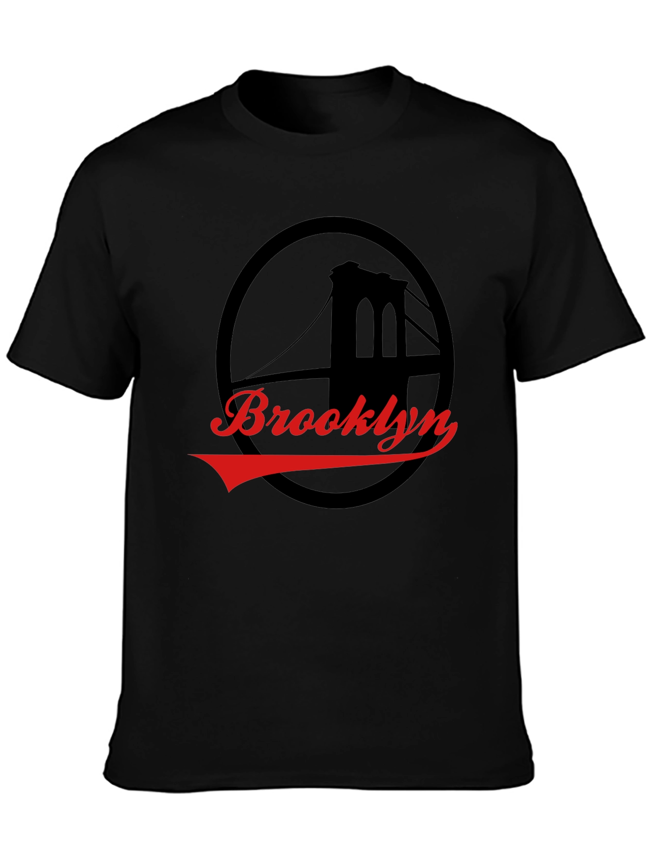 Brooklyn Bridge Graphic Tee - Black