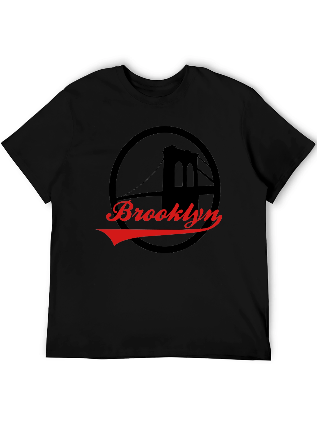 Brooklyn Bridge Graphic Tee - Black