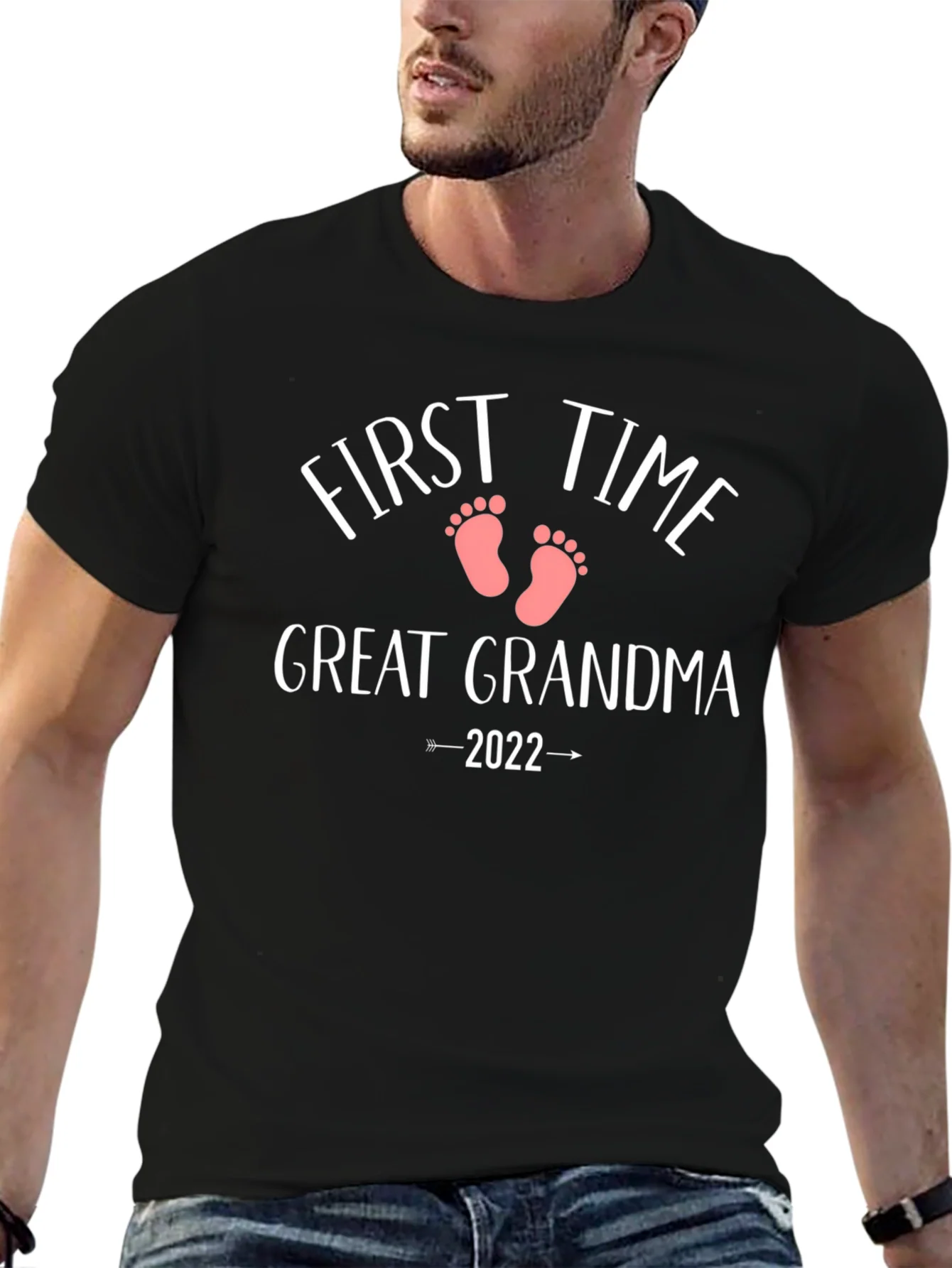 First Time Great Grandma 2022 T-Shirt