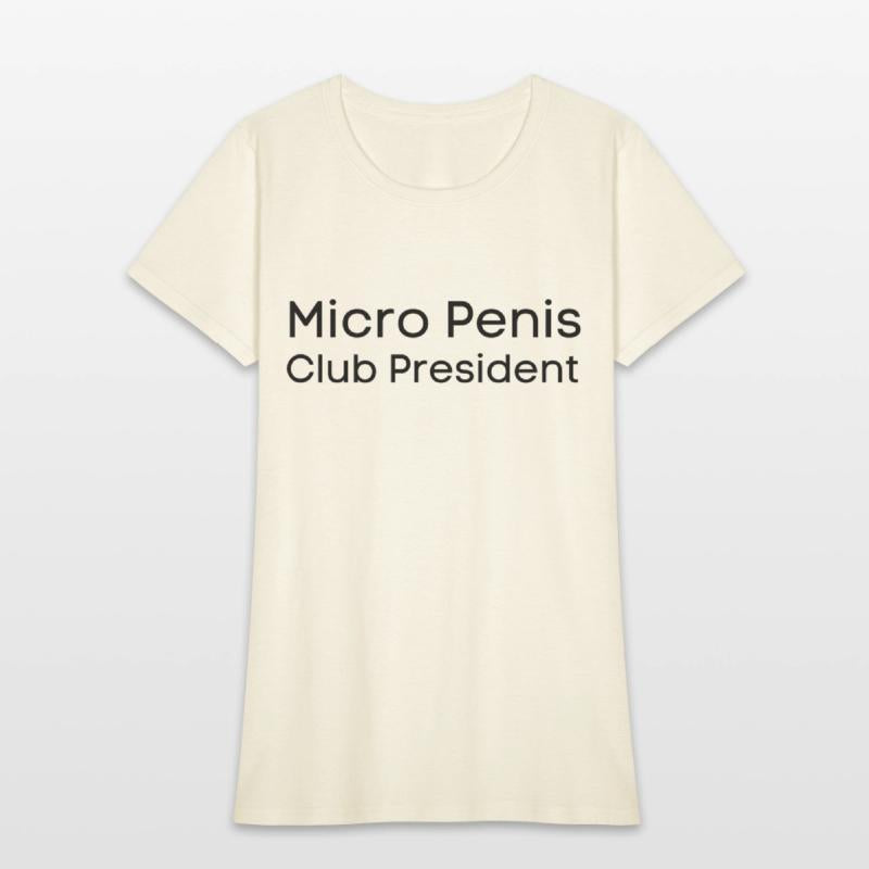 Gag Gift, Micro Penis Club President (black text)