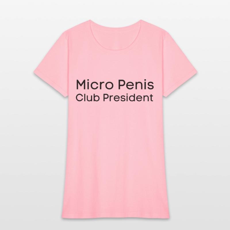 Gag Gift, Micro Penis Club President (black text)