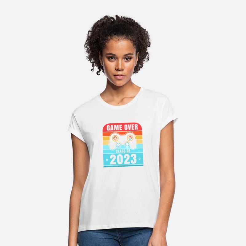 Game Over Class Of 2023 Shirt Students Funny 2023