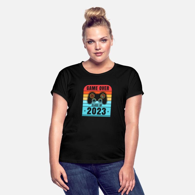 Game Over Class Of 2023 Shirt Students Funny 2023