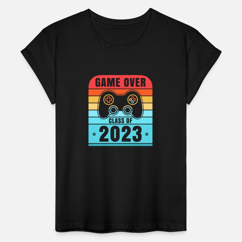 Game Over Class Of 2023 Shirt Students Funny 2023