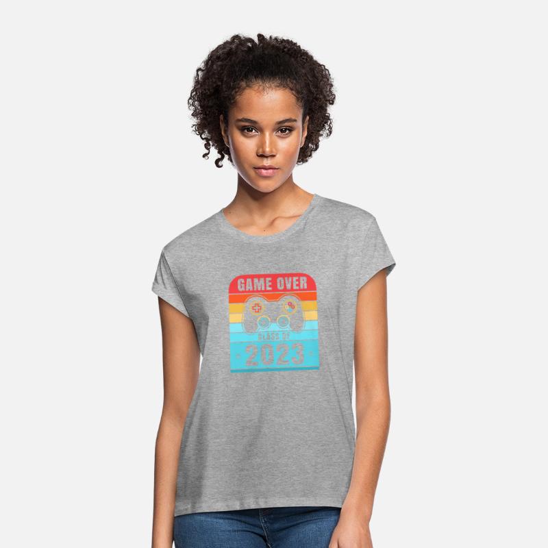 Game Over Class Of 2023 Shirt Students Funny 2023