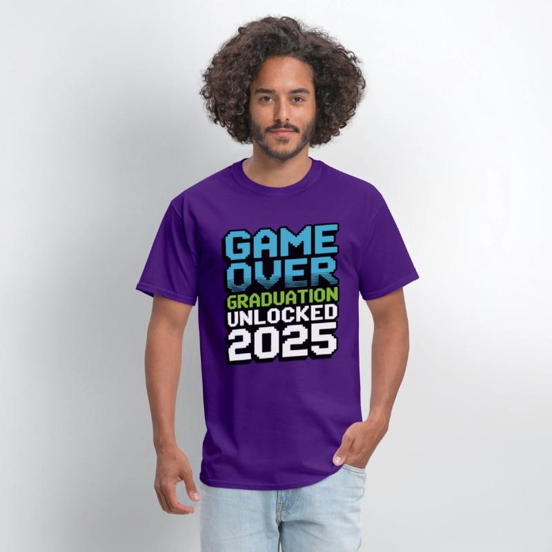 Game Over – Graduation Unlocked 2025 Shirt Gift