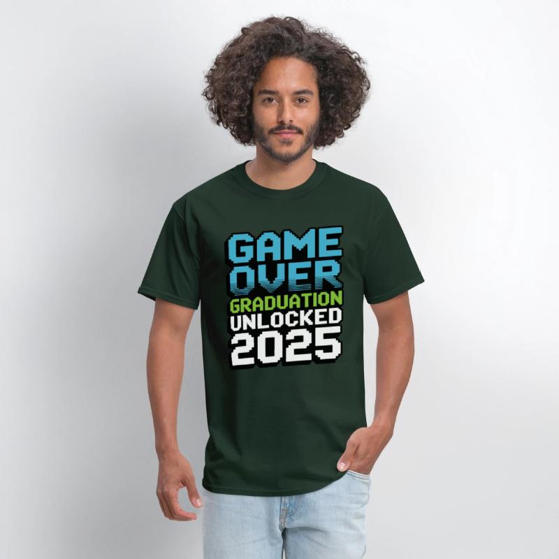 Game Over – Graduation Unlocked 2025 Shirt Gift