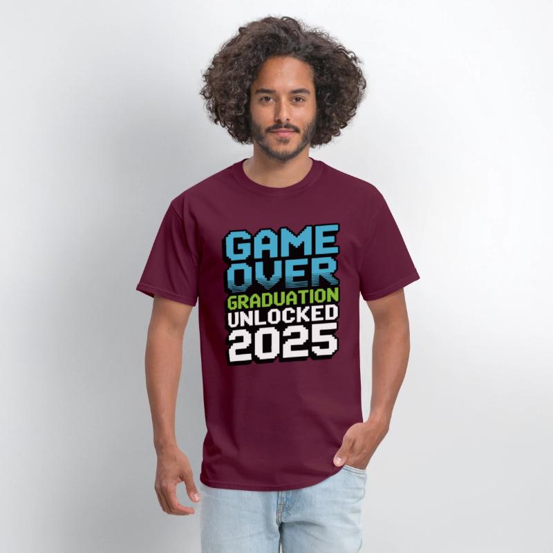 Game Over – Graduation Unlocked 2025 Shirt Gift