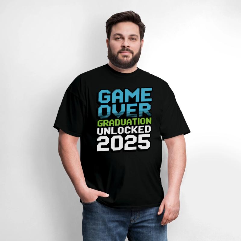 Game Over – Graduation Unlocked 2025 Shirt Gift
