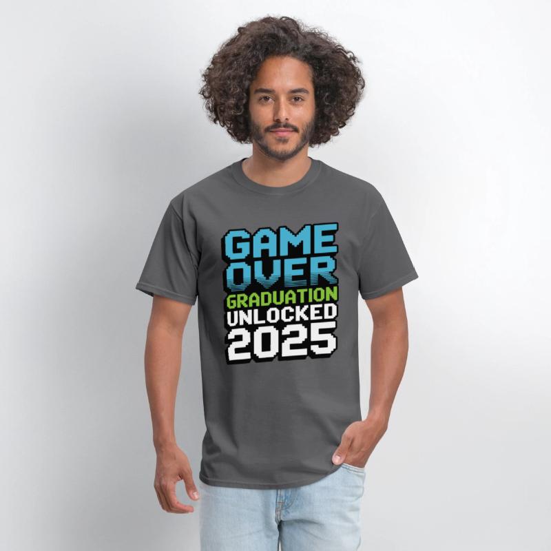 Game Over – Graduation Unlocked 2025 Shirt Gift