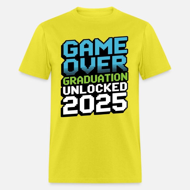 Game Over – Graduation Unlocked 2025 Shirt Gift