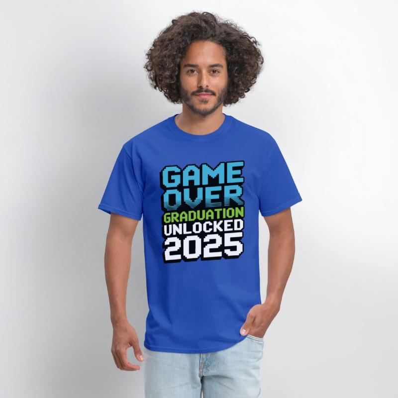 Game Over – Graduation Unlocked 2025 Shirt Gift