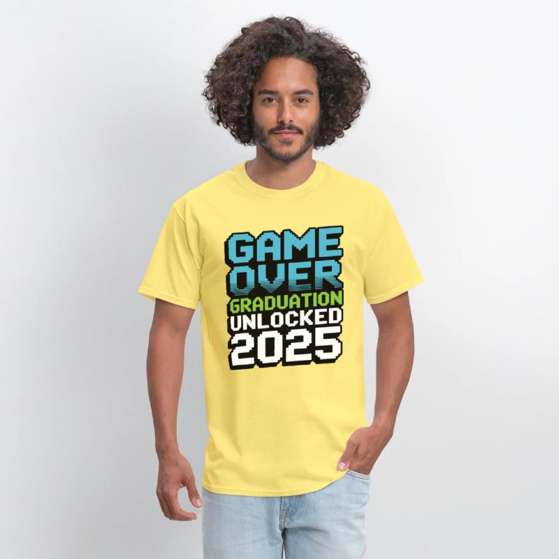 Game Over – Graduation Unlocked 2025 Shirt Gift