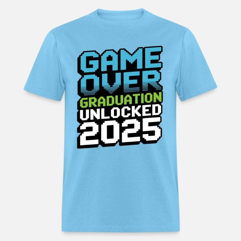 Game Over – Graduation Unlocked 2025 Shirt Gift