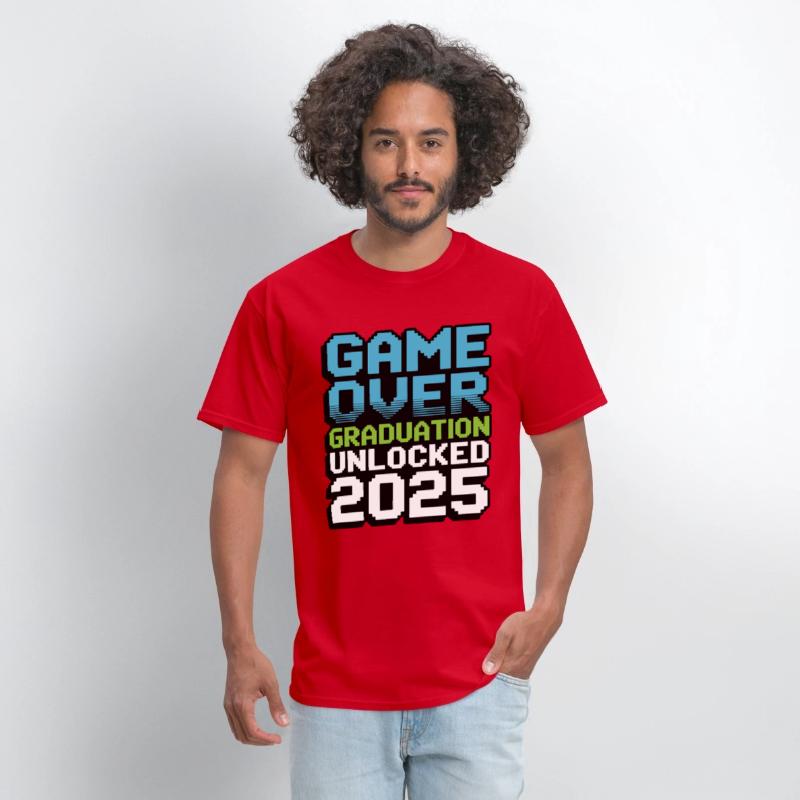 Game Over – Graduation Unlocked 2025 Shirt Gift