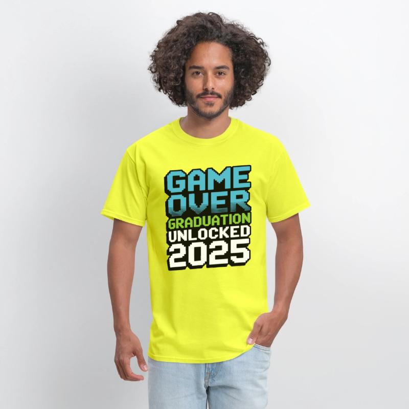 Game Over – Graduation Unlocked 2025 Shirt Gift