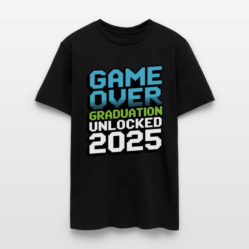 Game Over – Graduation Unlocked 2025 Shirt Gift
