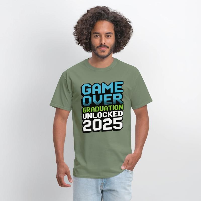 Game Over – Graduation Unlocked 2025 Shirt Gift
