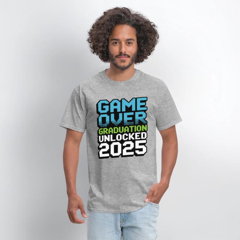 Game Over – Graduation Unlocked 2025 Shirt Gift