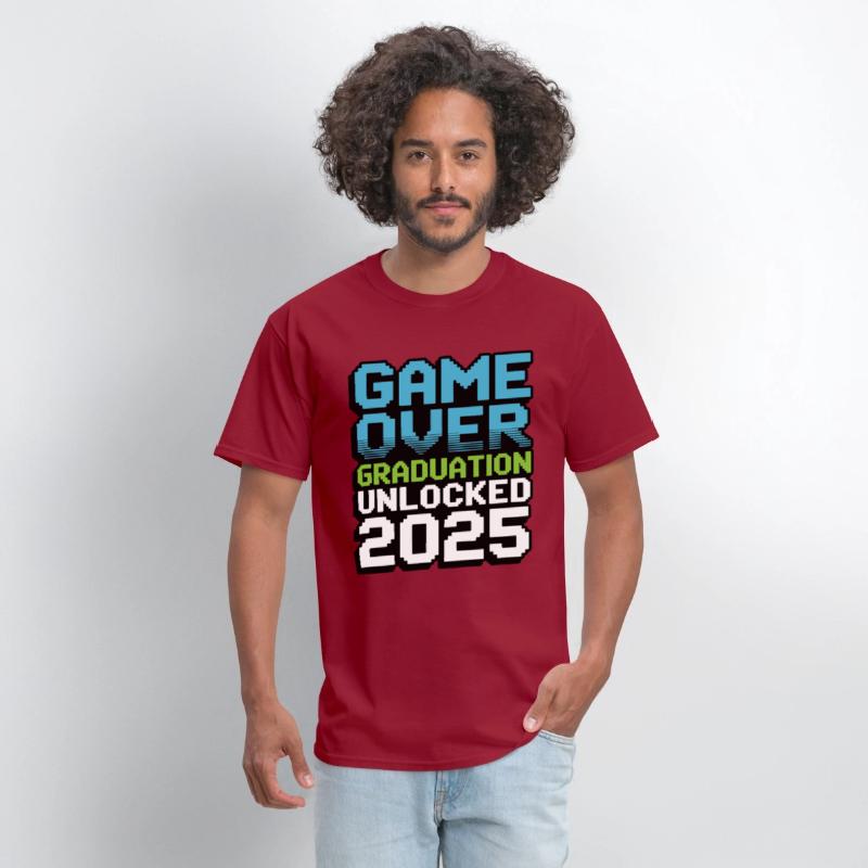 Game Over – Graduation Unlocked 2025 Shirt Gift