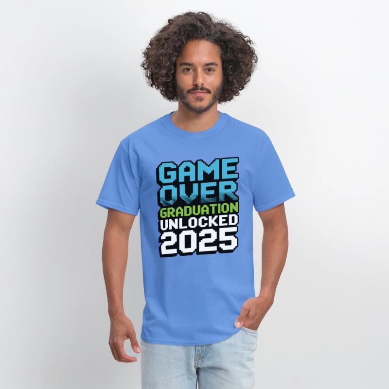 Game Over – Graduation Unlocked 2025 Shirt Gift
