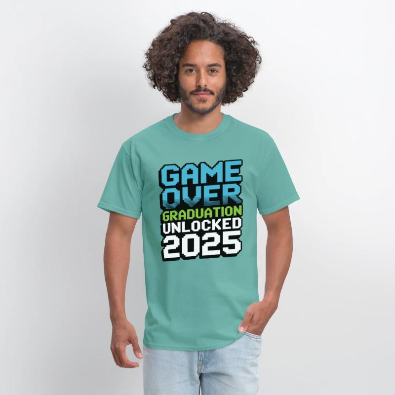 Game Over – Graduation Unlocked 2025 Shirt Gift