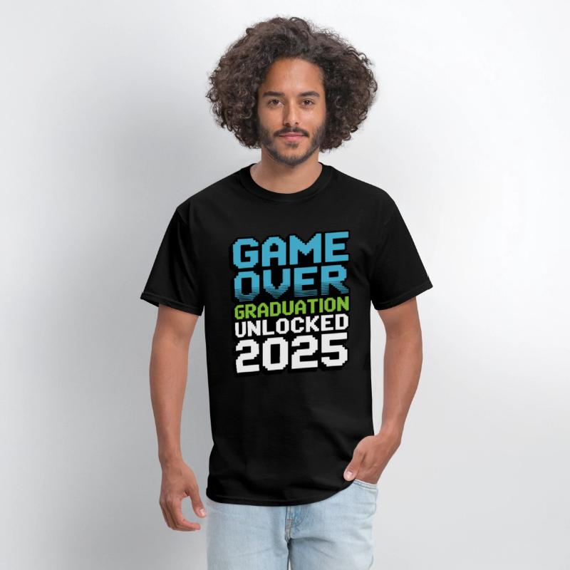 Game Over – Graduation Unlocked 2025 Shirt Gift