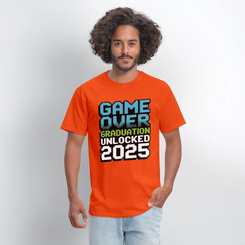 Game Over – Graduation Unlocked 2025 Shirt Gift