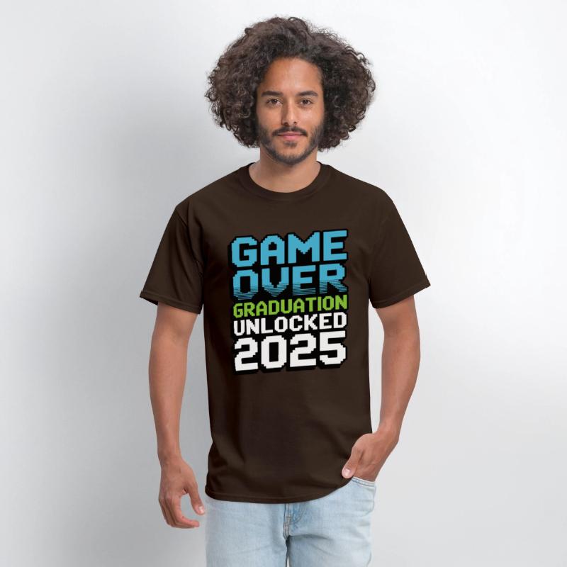 Game Over – Graduation Unlocked 2025 Shirt Gift