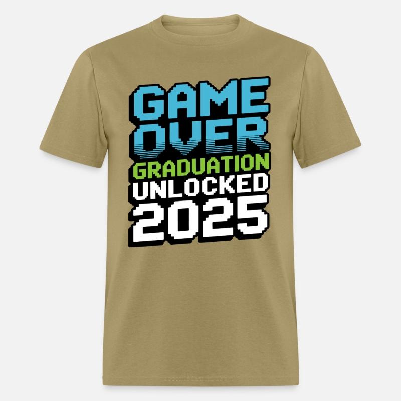 Game Over – Graduation Unlocked 2025 Shirt Gift