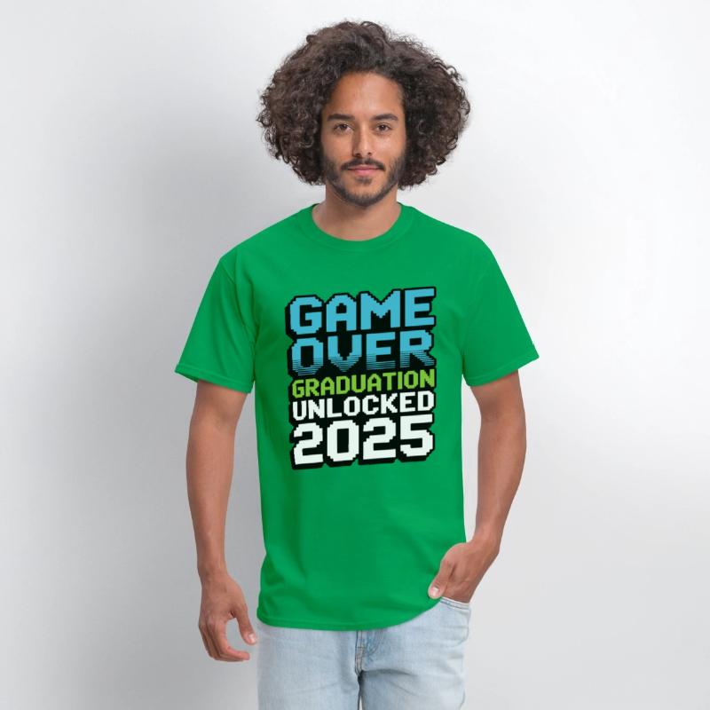 Game Over – Graduation Unlocked 2025 Shirt Gift