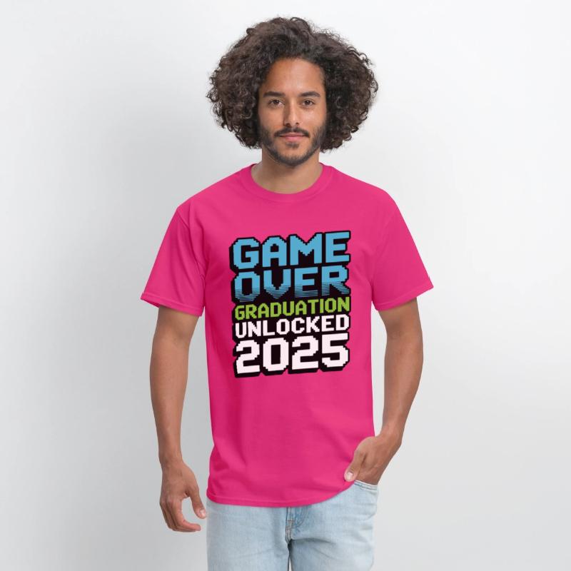 Game Over – Graduation Unlocked 2025 Shirt Gift