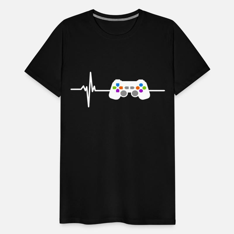 Gamer Heartbeat Game Controller for Nerdy Gamer