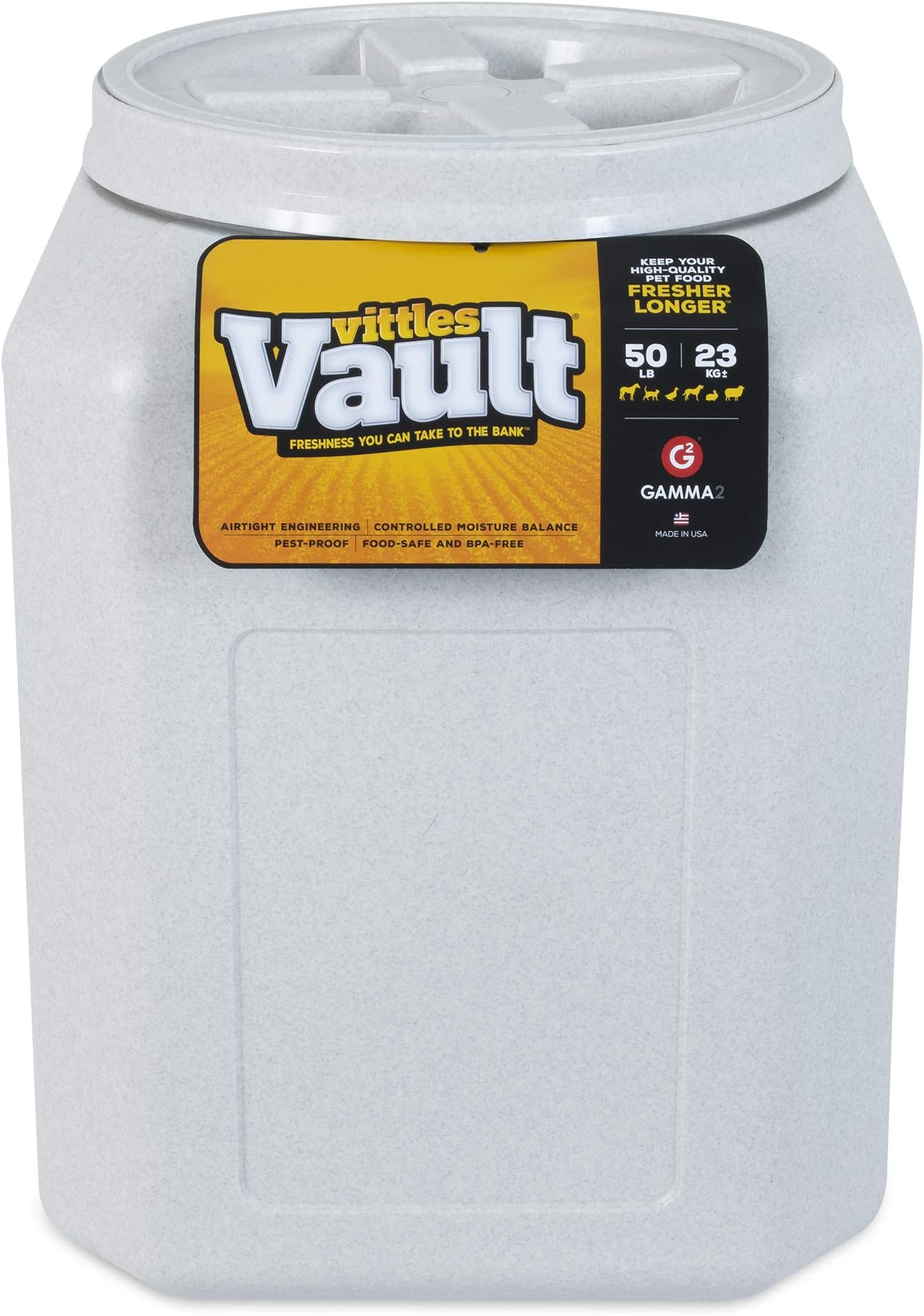 Gamma2 Vittles Vault Pet Food Storage Containers - - Best Seller