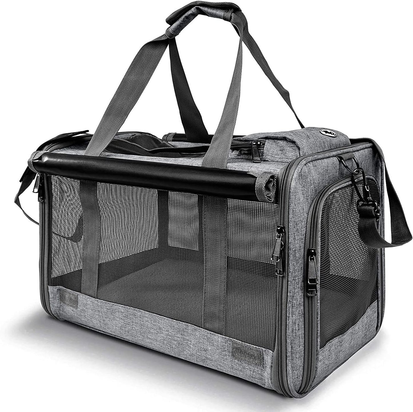 GAPZER Pet Carrier for Large Cats, Soft-Sided Cat  - Premium Quality