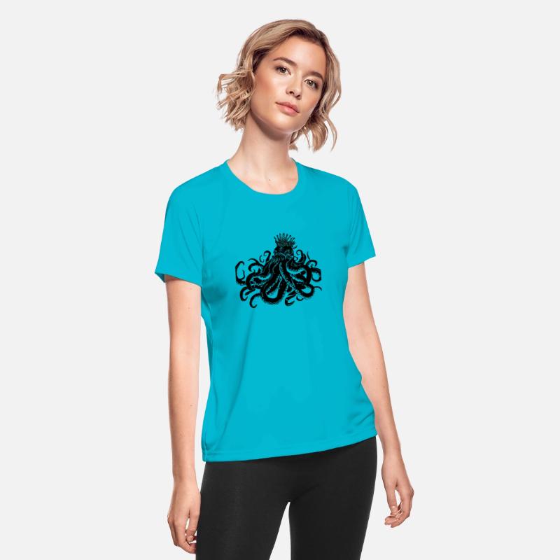 Giant octopus with japanese ink