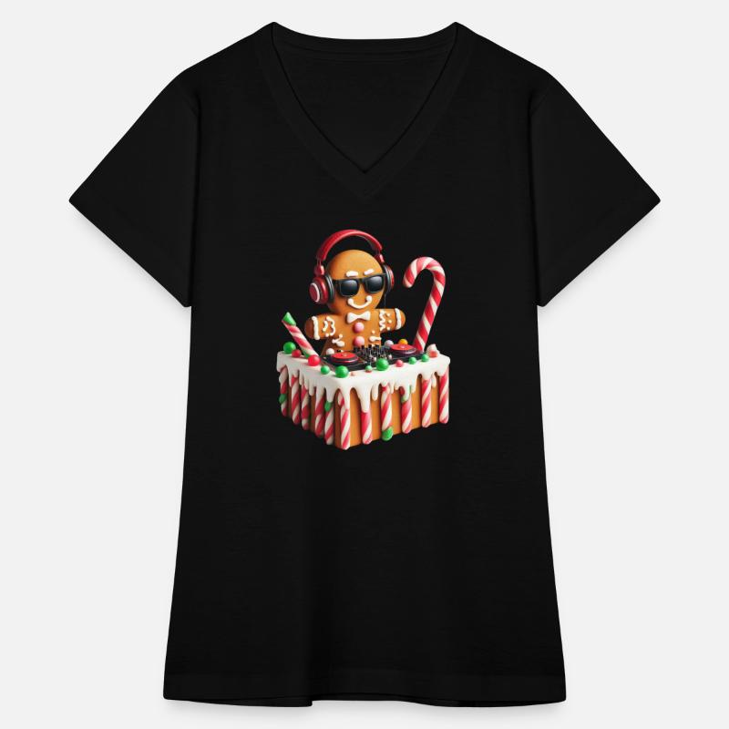 Gingerbread DJ Booth Christmas Holiday Candy Cane