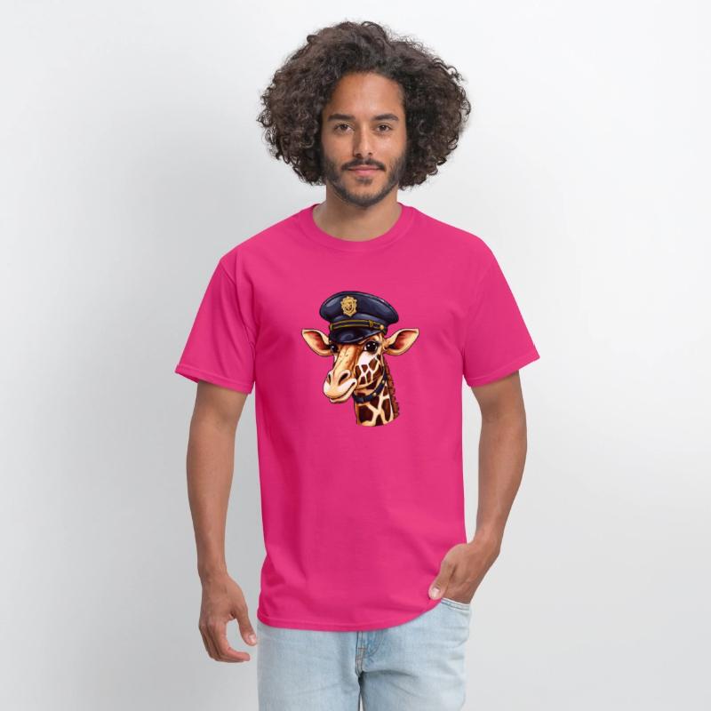Giraffes policewoman