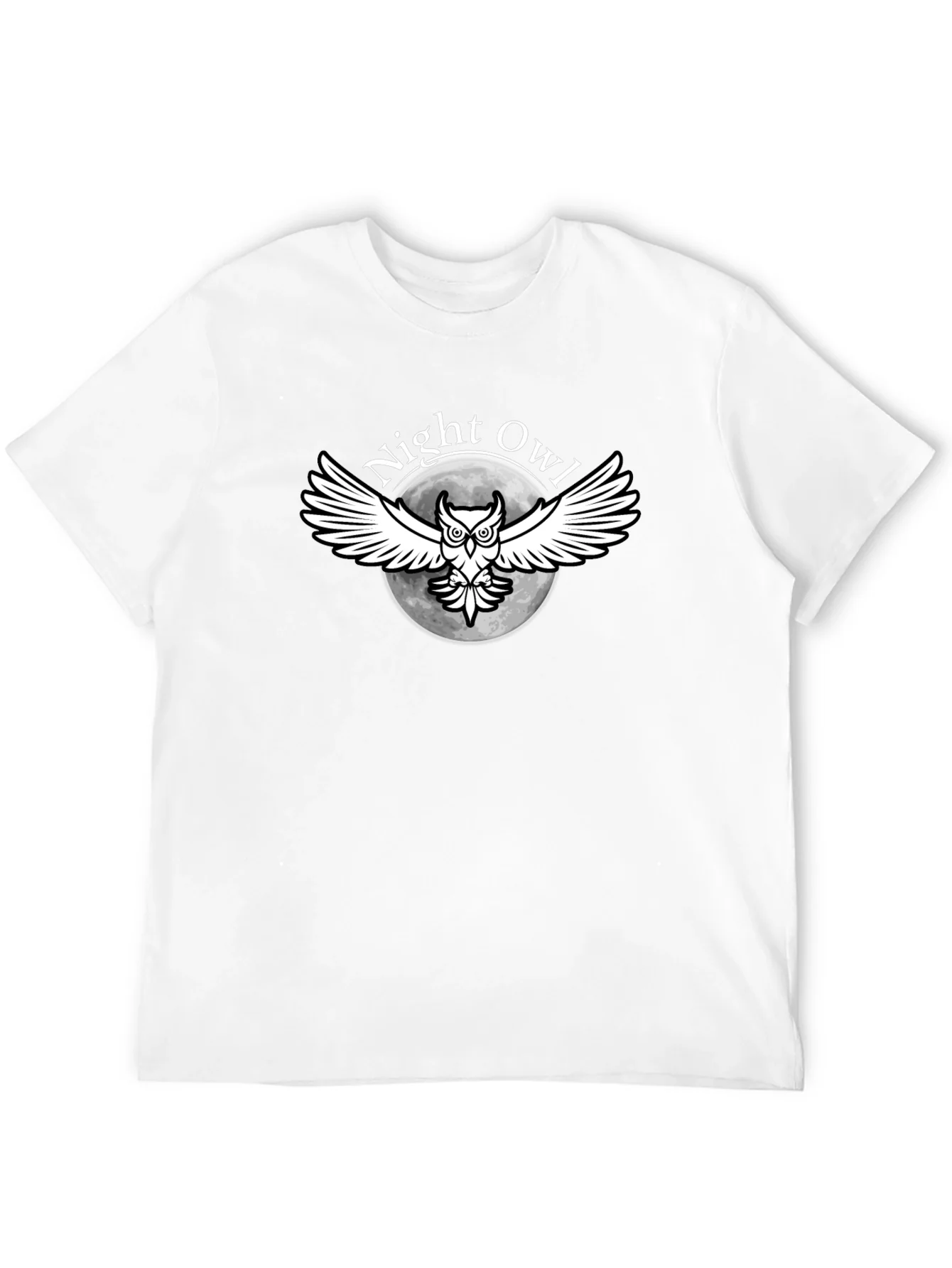 Night Owl Graphic T-Shirt - Black